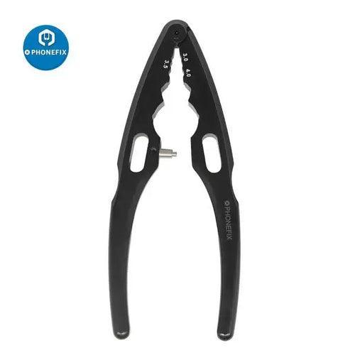 PHONEFIX multi-function RC drone repair shock pliers and absorber clamp tool for model drone maintenance and repair.