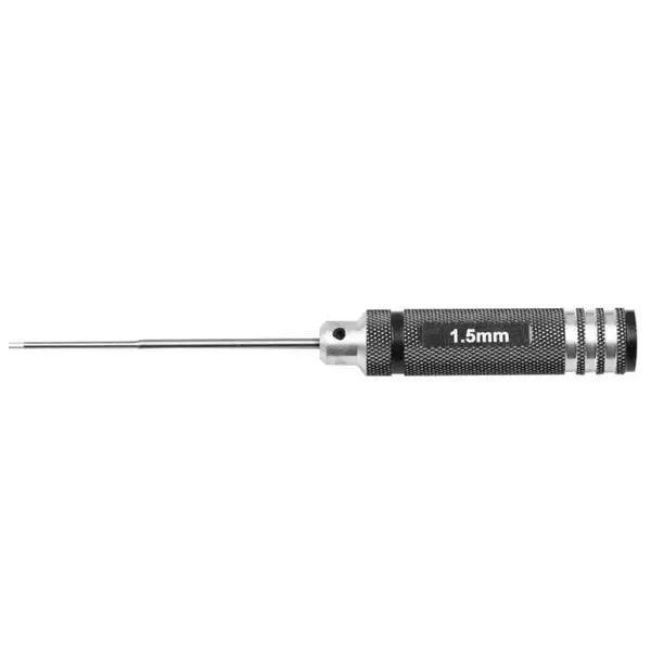 PHONEFIX RC drone repair toolkit with hex screwdriver set including 0.9, 1.27, 1.3, 1.5, 2, and 3mm tools for precise drone maintenance.
