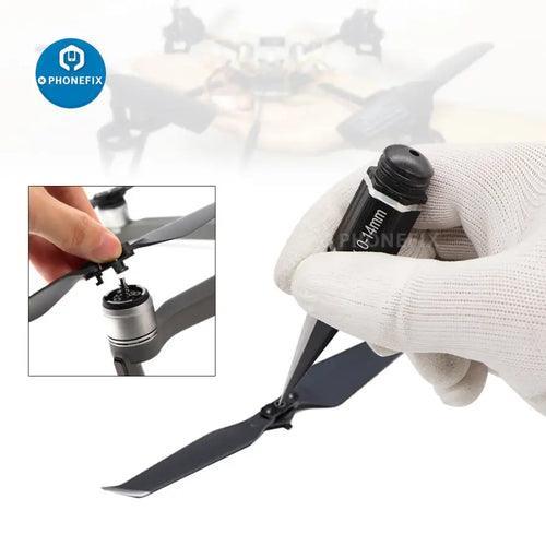 PhoneFIX metal reamer expanding hole opener for RC car, drone, and aircraft repair drill driver shell, tool for precise hole expansion.