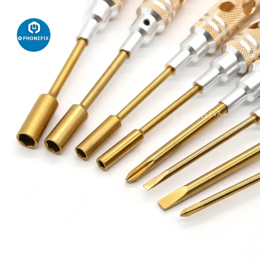 PHONEFIX 16-in-1 Hex Screwdriver Set for RC drone and car repair, includes various sizes for multirotor and remote control vehicle maintenance.