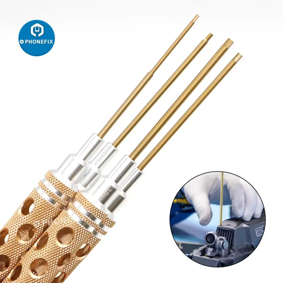 PhoneFix 16-in-1 Hex Screwdriver Set for RC drone and car repairs, includes various tools for multirotor and RC vehicle maintenance