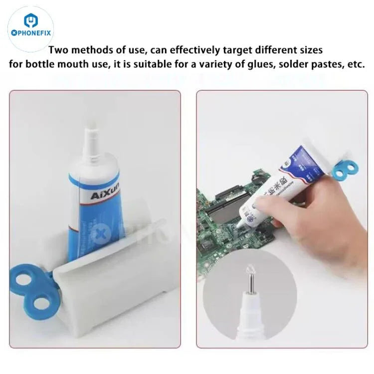 PHONEFIX Nano Glue Extruder Solder Paste Booster tool for precise repair assistance and soldering aid in electronics repair.