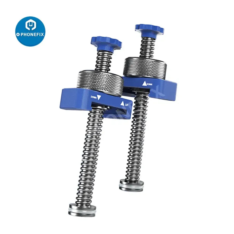 Universal ABS alloy syringe screw booster for BGA solder mask, repair assist tool by PHONEFIX, used for precise soldering support.