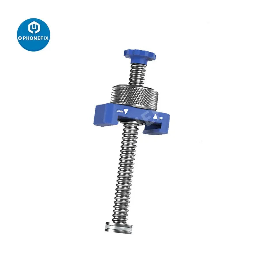 Universal ABS alloy syringe screw booster for BGA solder mask, repair assist tool by PHONEFIX, used for precise soldering support.