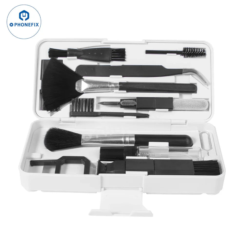 PHONEFIX HW-Q7/9 professional all-purpose cleaning toolkit for electronics, includes repair assist tools for device cleaning and maintenance.