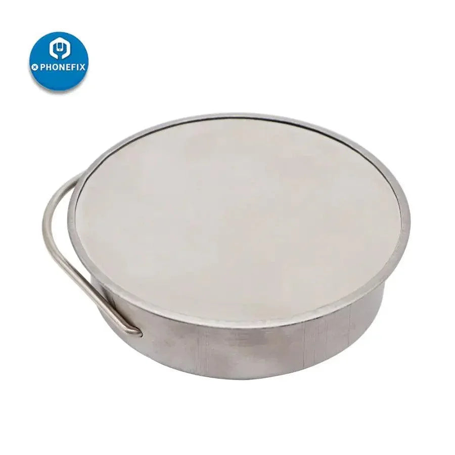 PHONEFIX soldering iron cleaning steel wire ball for PCB cleaning and repair, used to clean soldering tips and maintain tool performance.