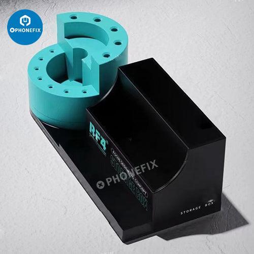 PHONEFIX RF-ST13 multifunctional mobile phone repair parts tool storage box with compartments for repair assist tools.