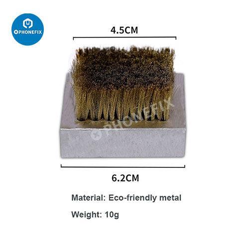 PhoneFix anti-static cleaning brush for mobile phones, tablets, PCB, BGA, and soldering repairs, helps remove dust and debris.