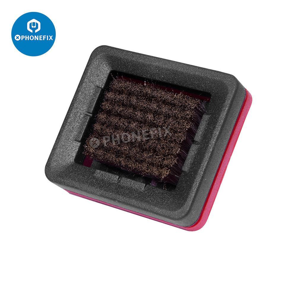 PHONEFIX anti-static cleaning brush for mobile phones, tablets, PCB, BGA, and soldering repair tools for electronic device maintenance.