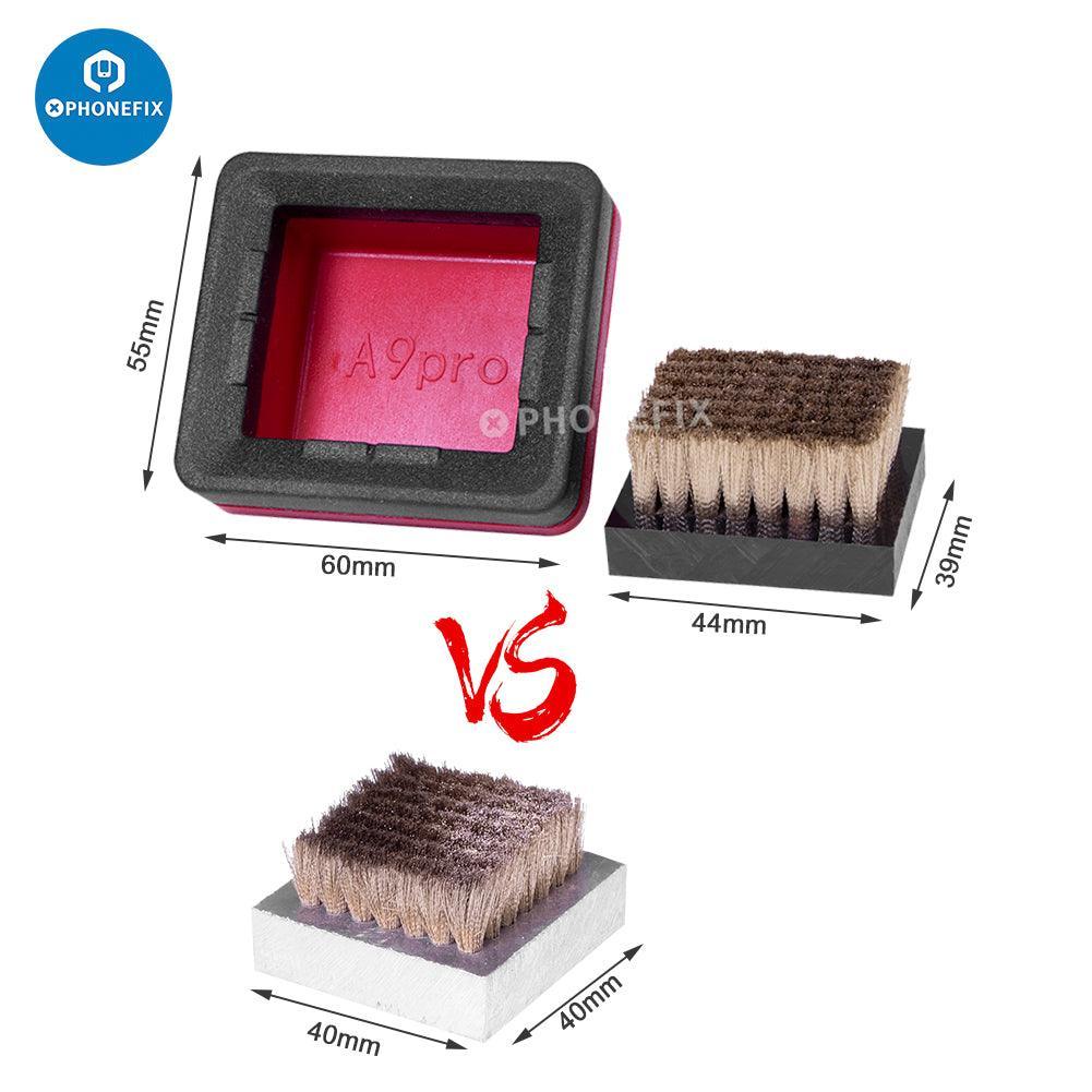 PhoneFix anti-static cleaning brush for mobile phones, tablets, PCB, BGA, and soldering tool for electronics repair.
