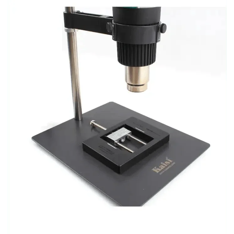 PhoneFix hot air gun external fixator with shelving bracket for BGA rework station, repair assist tool for electronic repairs.