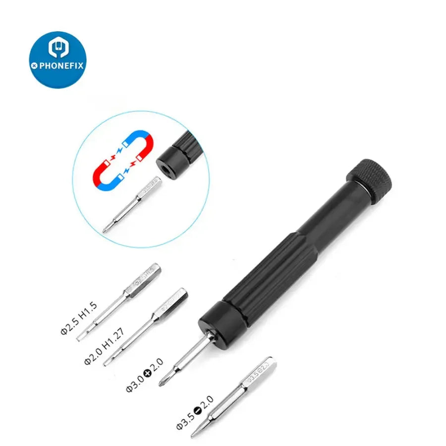 PHONEFIX 11-in-1 multi-function disassembly tool kit for electronic cigarettes and DIY repair, includes various repair assist tools.