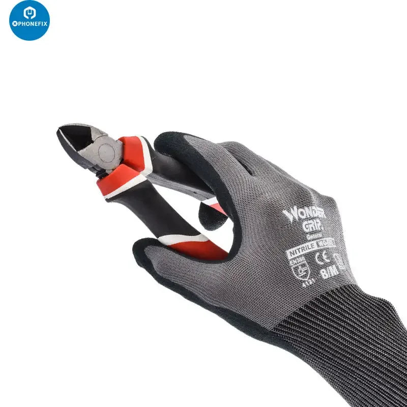PhoneFix non-slip cut-resistant protective gloves for safe work, ideal for repair assist tools and handling sharp objects.