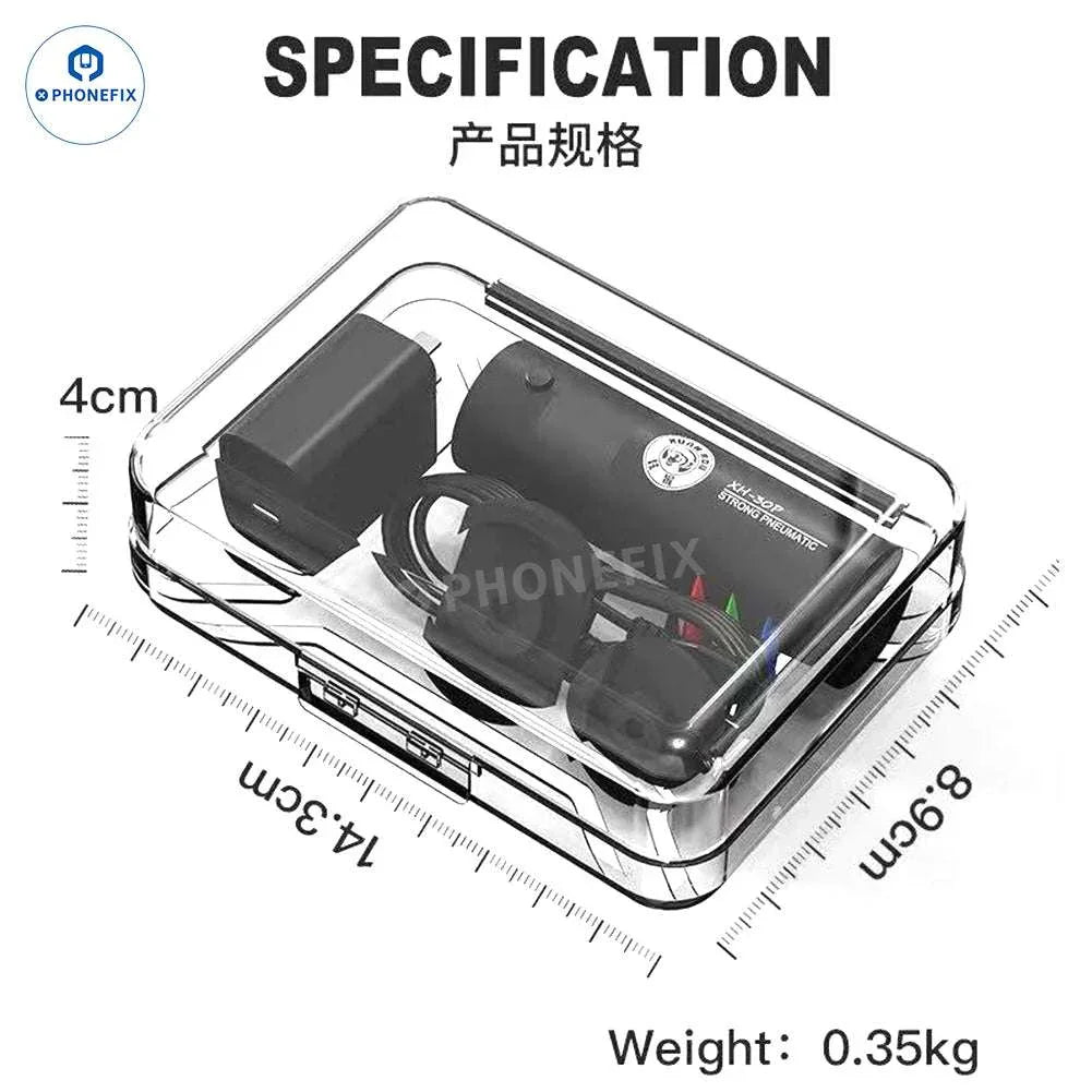 PhoneFix one-click glue dispenser for PCB and LCD repair, precision adhesive dispensing tool for electronics repair.