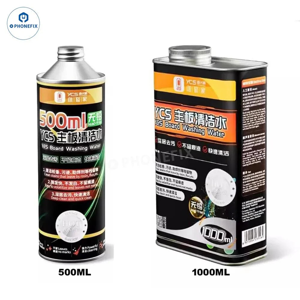 PHONEFIX ultrasonic cleaner with water for phone, PCB, IC, and camera cleaning, ideal repair assist tool for electronic device maintenance.
