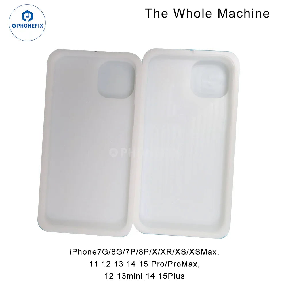 PhoneFix screen polishing special mold for iPhone, iWatch, Android phones used for screen alignment and repair.