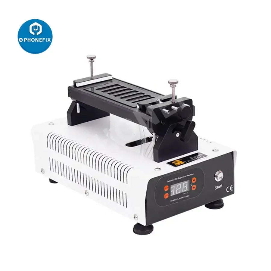 M-Triangel CP-103 LCD middle screen frame separator machine used for phone screen repairs, branded PHONEFIX.