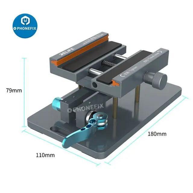 PHONEFIX multi-purpose rotatable holder fixture for iPhone back rear glass removal, screen opening fixture for phone repair.
