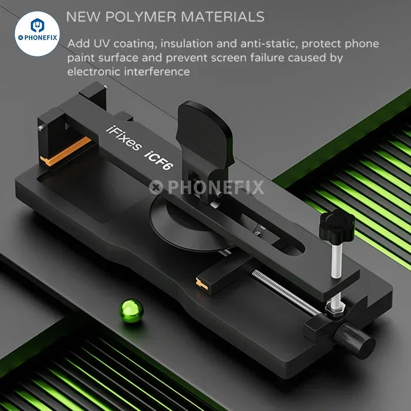 iFixes iCF6 Phone Screen Separator and Mid Frame Correction Clamp for iX361, durable screen opening fixture by PHONEFIX