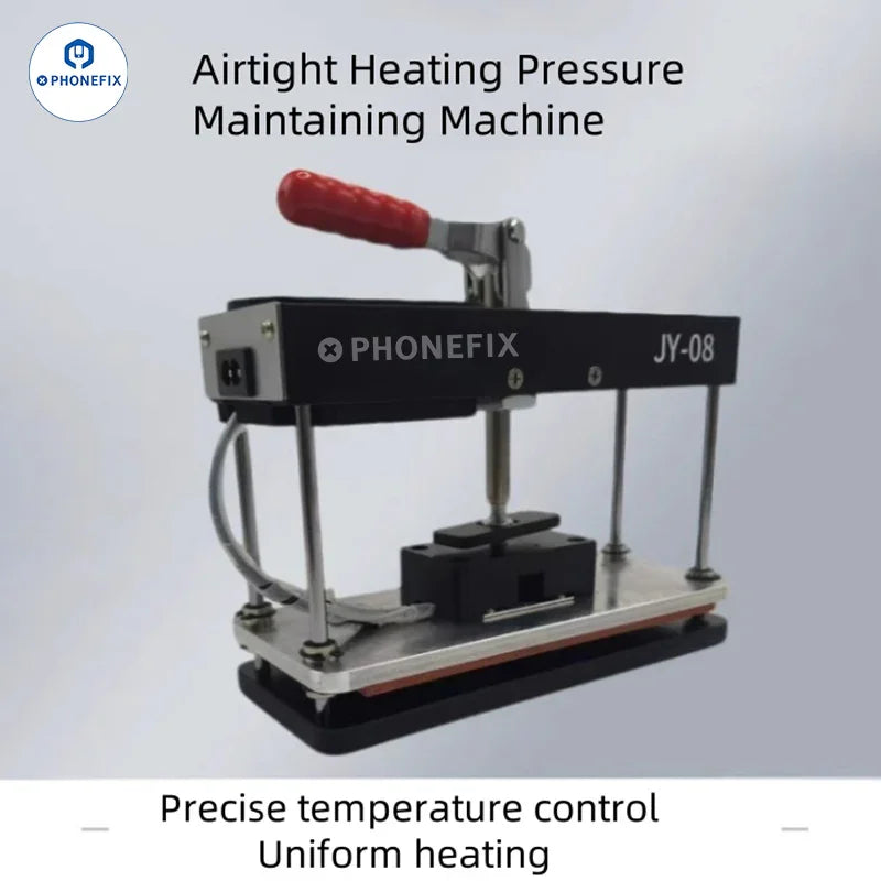 Universal Phonefix screen opening fixture for rapid pressure holding, used to safely open phone screens during repairs.