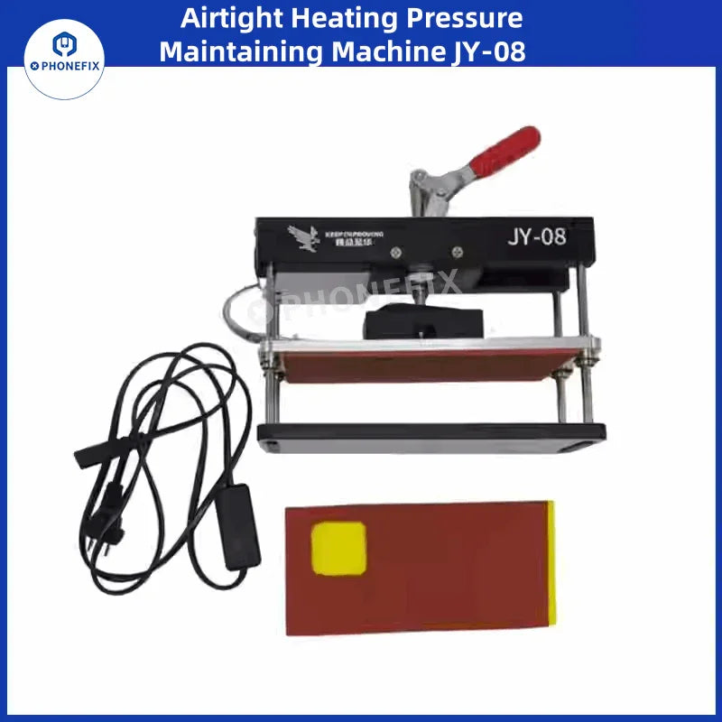 Universal PhoneFix screen opening fixture for rapid pressure holding and heating, used in phone repair and screen replacement.