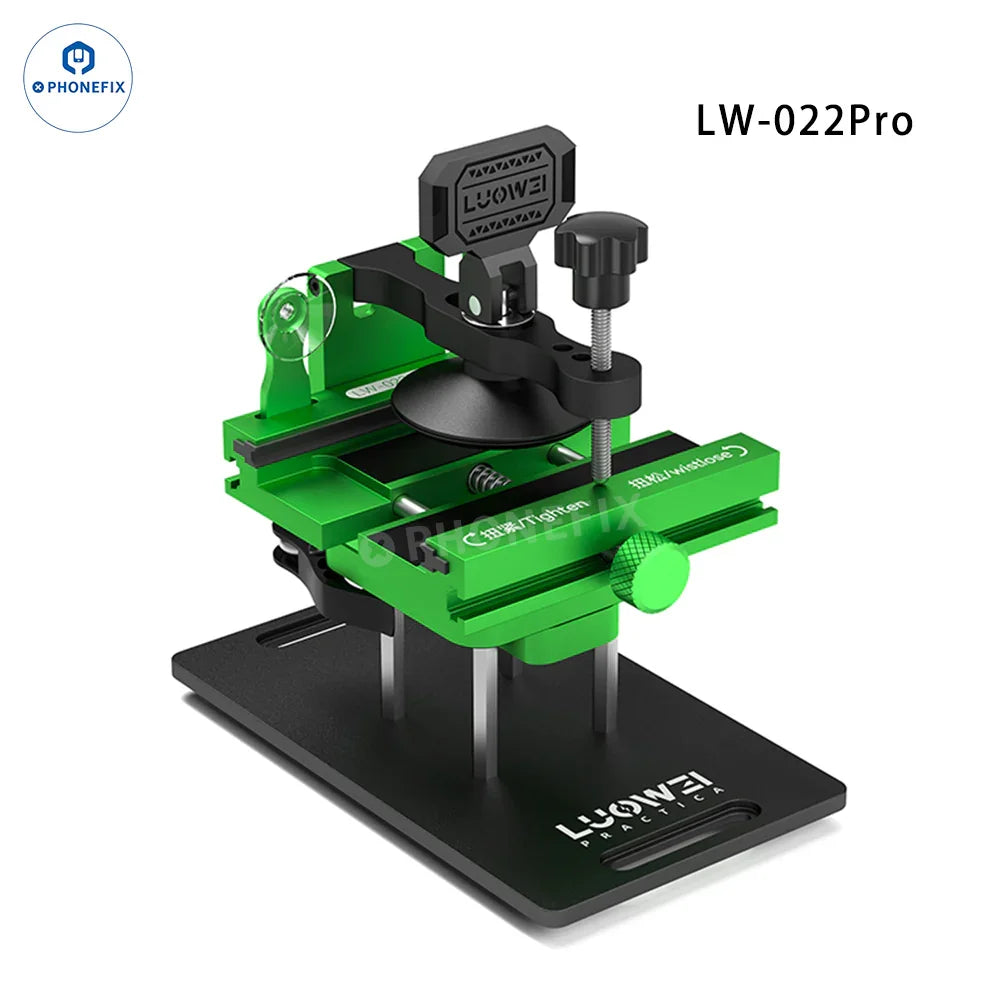 PHONEFIX LUOWEI LW-021PRO LW-022PRO LW-301 PRO phone screen back cover fixture for precise screen opening and repair.