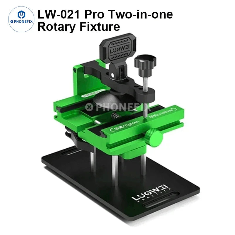 PhoneFix LUOWEI LW-021PRO LW-022PRO LW-301 PRO screen opening fixture for phone back cover repair, 4-in-1 tool for precise alignment.