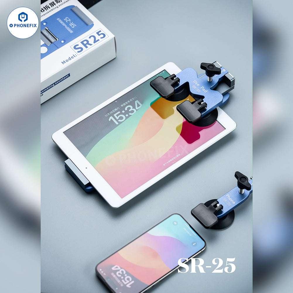 Dispositivo de apertura de pantalla PHONEFIX MIJING SR20 SR21 SR25 para la extracción y reparación de pantallas LCD de teléfonos y tabletas.