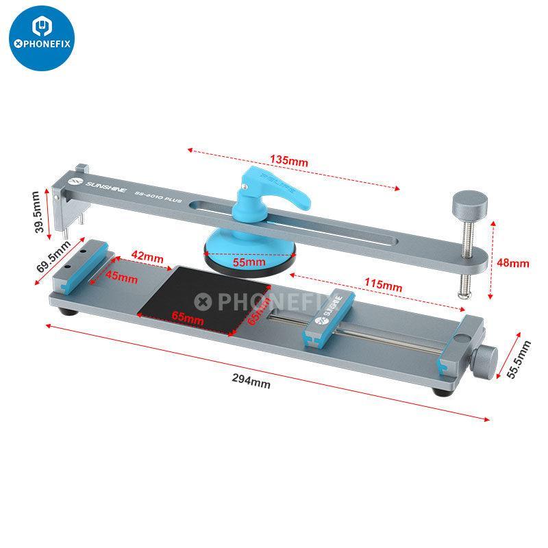 PhoneFix non-heating LCD screen separator for phone and tablet split screen repair, screen opening fixture for device repair.