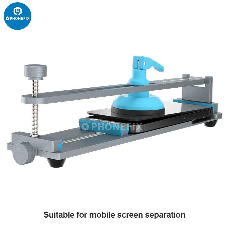 PhoneFix non-heating LCD screen separator for phone and tablet split screen repair, with screen opening fixture.
