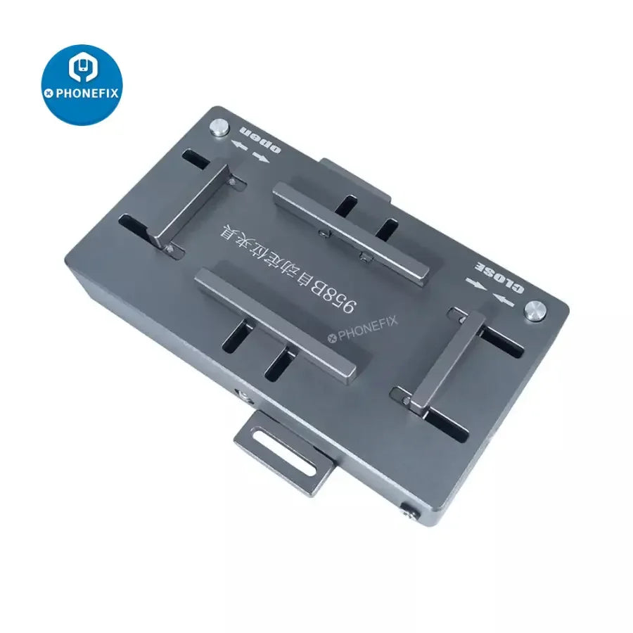 Automatic center positioning mold for TBK 958A 958B laser machine, used as a screen opening fixture by PHONEFIX.