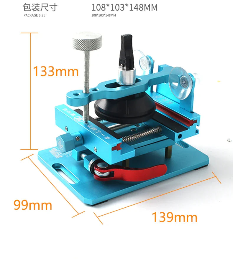 PHONEFIX XZZ X4, soporte universal de sujeción a presión para la extracción y reparación de pantallas de teléfonos, para apertura y reparación de pantallas.