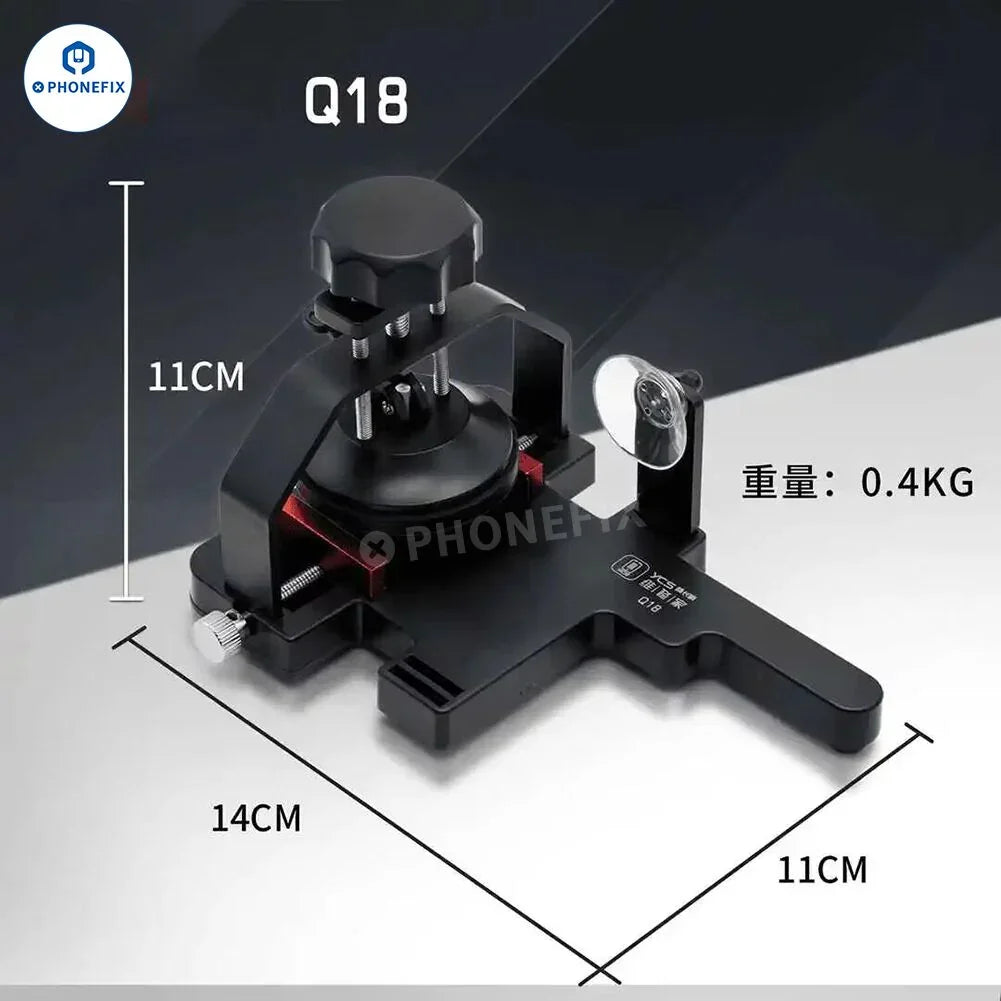 PHONEFIX YCS Q18 phone screen back cover separator with suction cup for safe device opening and repair.