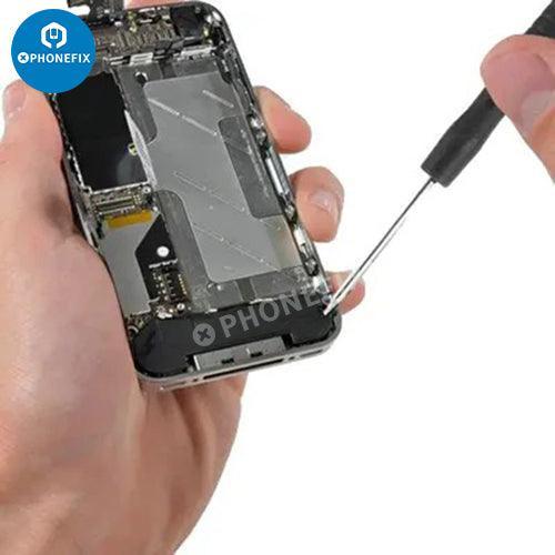 PHONEFIX 8-in-1 cell phone repair kit with spudger, pry blade, and screwdrivers for screen opening and device repairs