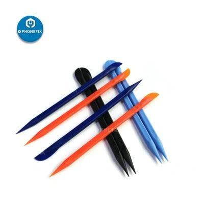PhoneFix anti-static nylon spudger pry bars and phone opening tools for tablet and phone disassembly and repair.