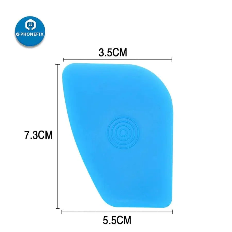 PhoneFix ESD-safe pry card for phone screen disassembly and repair, designed for safe opening of phone screens.