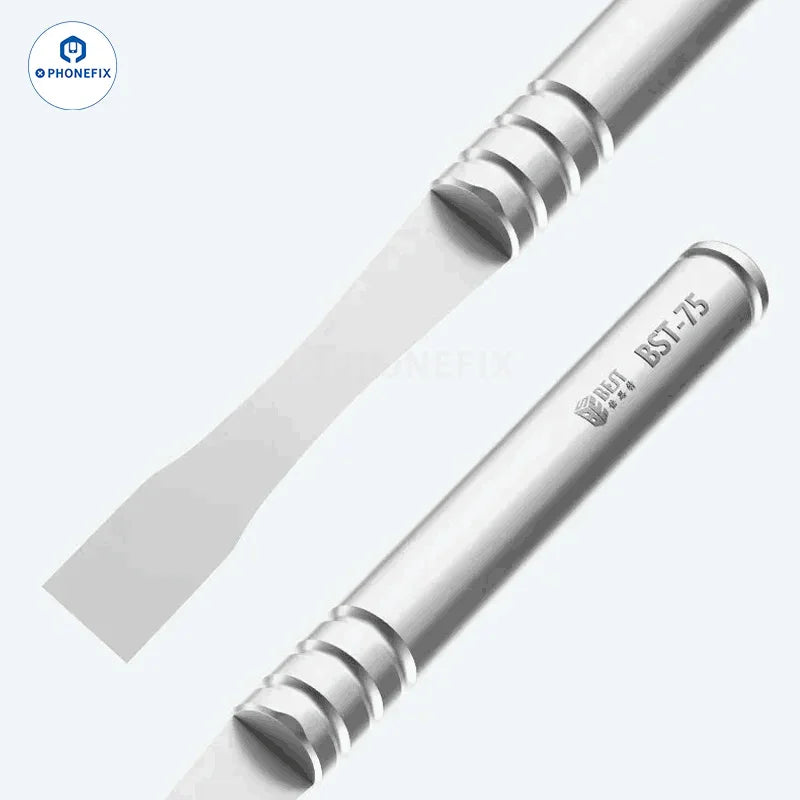 PhoneFix universal screen opener tool with ultra-thin blade for device disassembly and screen repairs.