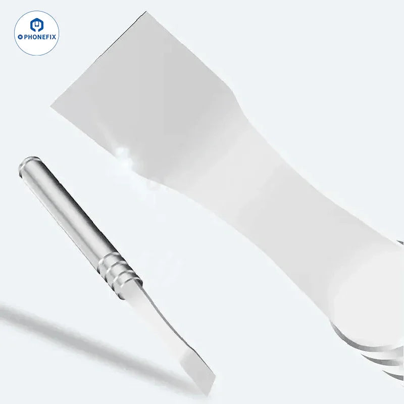 PhoneFix universal screen opener tool with ultra-thin blade for easy disassembly of smartphone screens.