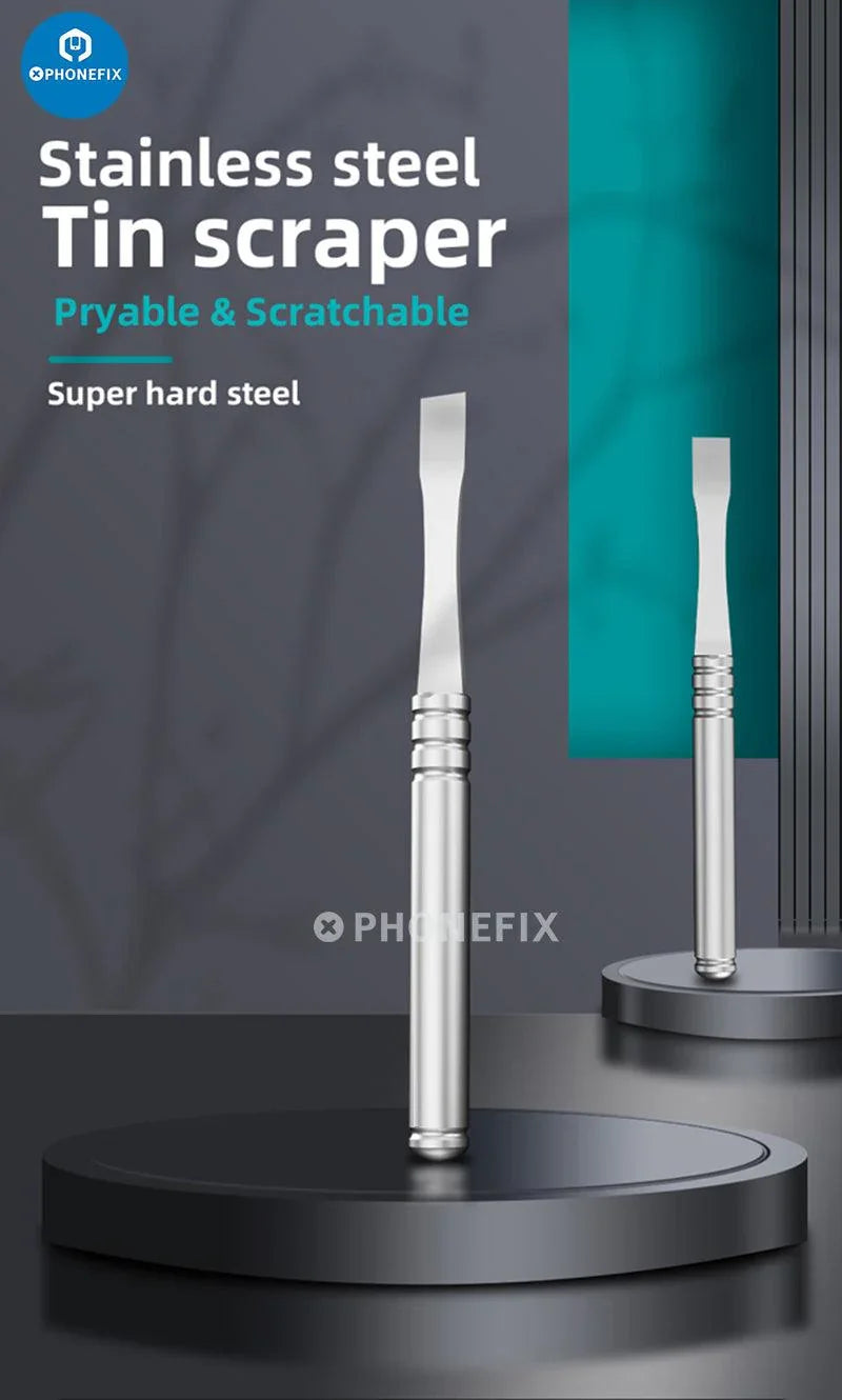PhoneFix BST-75 Ultra-Thin Disassembly Blade Metal Spudger for screen opening and device disassembly.