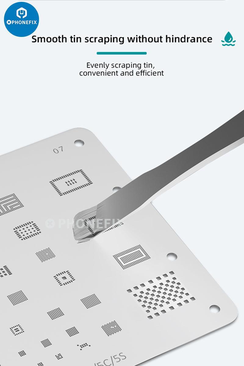 PhoneFix BST-75 ultra-thin metal spudger screen opener for disassembly and device screen removal.