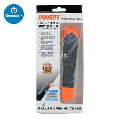 PHONEFIX JM-OP06 mobile phone disassembly roller opening tools for screen removal and repair.