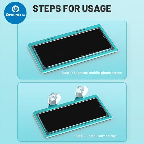 PhoneFix TL-15B universal phone and tablet screen fixture holder, screen opening tool for repair and maintenance.