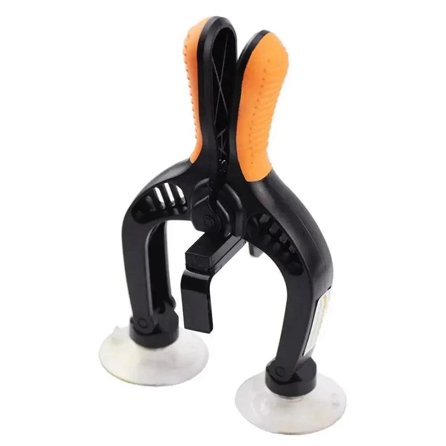 Jakemy JM-OP05 smartphone LCD opening plier with suction cup, phone screen opening tool from PHONEFIX, used for phone repair.