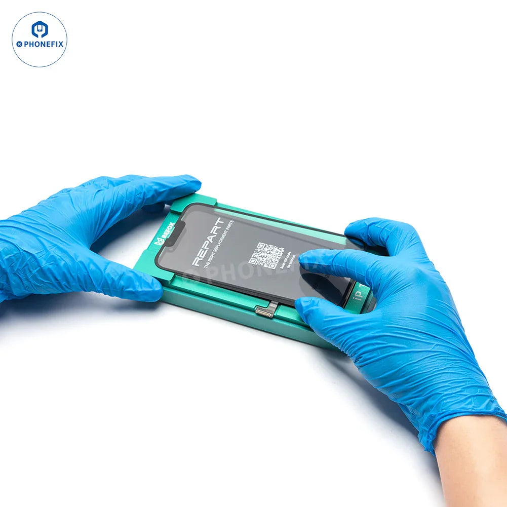 REFOX Screen Lamination Alignment Mold for iPhone 13-16 Pro Max, a precision tool for screen opening and assembly.