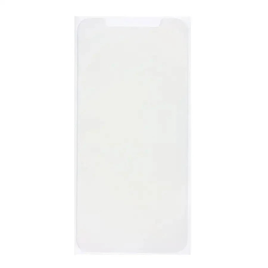 Clear OCA film optical adhesive for iPhone screen protectors, used to secure and enhance display clarity.