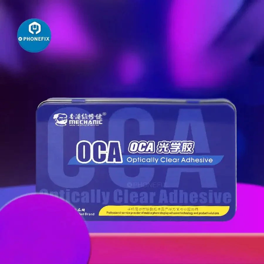 Set of 50 optically clear adhesive OCA glass films for Oppo A9, A11X, and Reno4 smartphones, designed for screen protection.