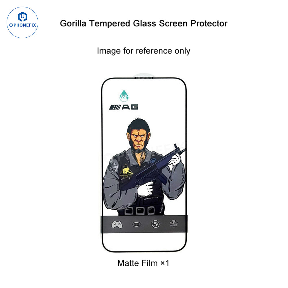 PHONEFIX iPhone 18 Pro Max HD Privacy tempered glass screen protector with matte finish, provides privacy and screen protection.