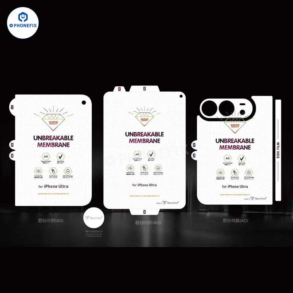 iPhone Duo Foldable Screen Protector Hydrogel Film - Front/Inner/Back