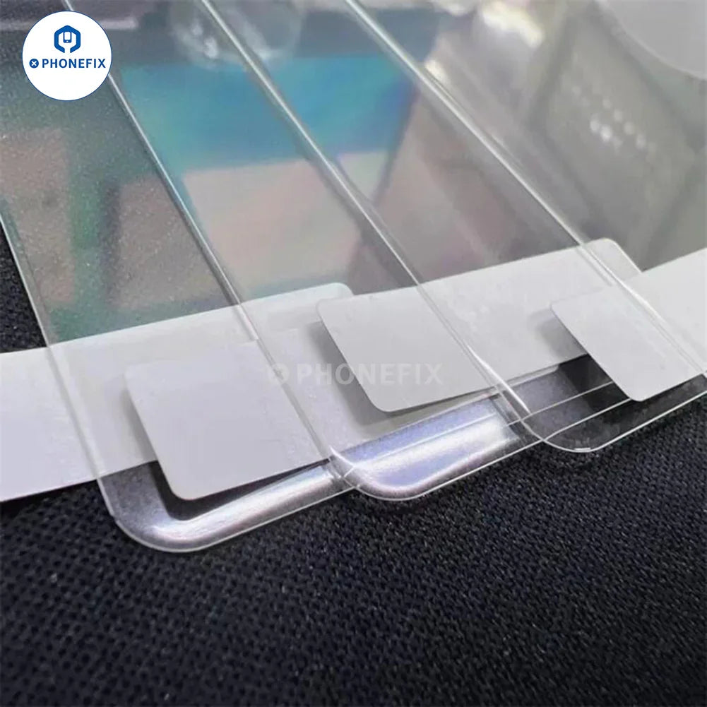 PHONEFIX high aluminum large arc tempered glass screen protector for iPhone with 3D full screen coverage.