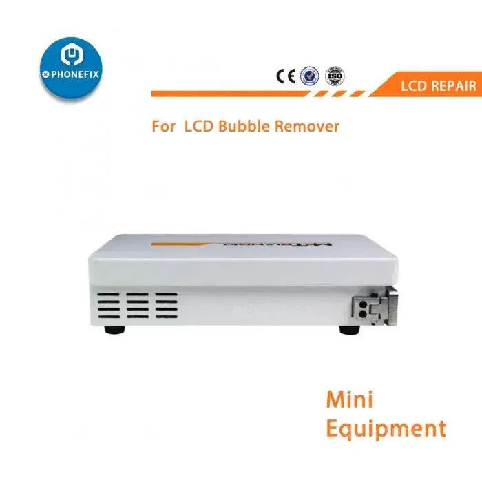 PhoneFix 7-inch mobile phone LCD screen bubble remover machine for automatic screen refurbishing and repair.